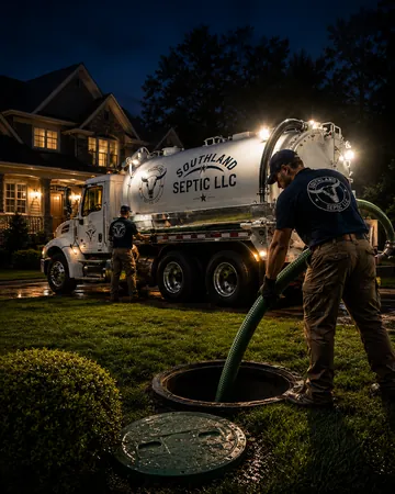 Emergency and after-hours septic service