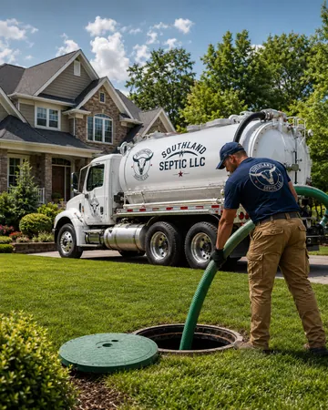 Septic tank cleaning and maintenance